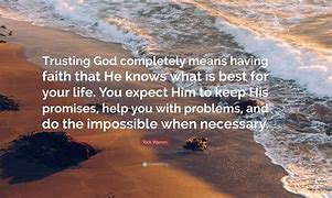 Image result for Trust in God Quotes Faith