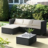 Image result for Wicker Patio Sofa