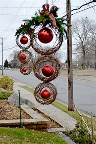 Image result for Easy Outdoor Christmas Decorations