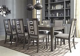 Image result for Gray Dining Room Set Ashley Furniture