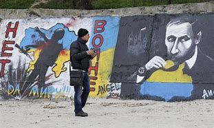 Image result for Ukraine War Street Art