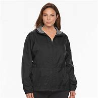 Image result for Plus Size Hooded Rain Jacket