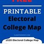 Image result for Electoral College Map Biden Trump