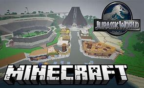 Image result for Minecraft Jurassic World Map