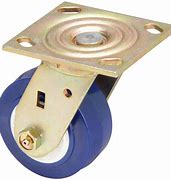 Image result for Global Industrial™ Heavy Duty Swivel Plate Caster, 4" Polyurethane Wheel, 600 Lb. Capacity