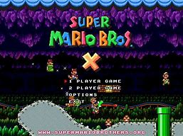 Image result for Super Mario Bros X Online Play