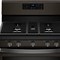 Image result for Black Stainless Steel Appliance Packages with Cooktop Stove and Double Oven