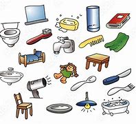 Image result for Household Items Cartoon