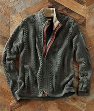 Image result for Men's Zip Cardigan Sweaters
