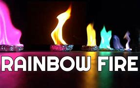Image result for Double Rainbow Fire