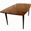 Image result for Mid Century Extendable Dining Table