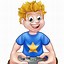 Image result for Play Computer Games Cartoon Black Boy