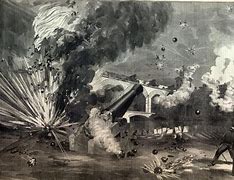 Image result for First Shots at Fort Sumter Civil War
