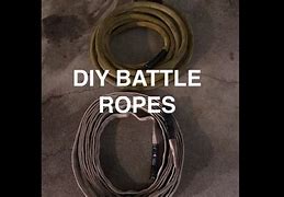 Image result for Homemade Battle Rope