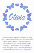 Image result for Olivia Name Painting