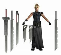 Image result for FF7 Cloud Model Front View