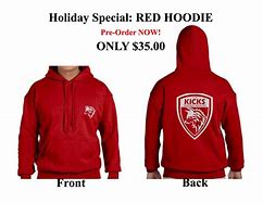 Image result for Red Hoodie Sweater