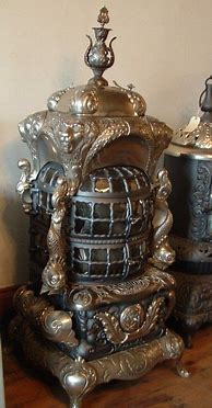 Image result for Painted Parlor Stove