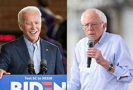 Image result for Joe Biden vs Bernie Sanders Debate