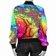 Image result for Bomber Jacket Rainbow