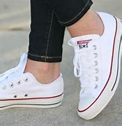 Image result for White Converse Tennis Shoes