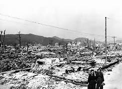 Image result for World War 2 Atomic Bomb Aftermath