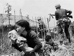 Image result for Real Vietnam War Photos Graphic