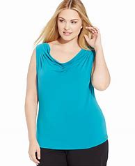 Image result for Plus Size Cowl Neck Tops