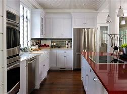 Image result for HGTV White Kitchens with Quartz Countertops