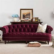Image result for Burgundy Sofa
