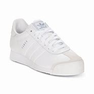 Image result for Adidas White Shoes with Red Line