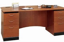 Image result for Office Table Design with Drawers
