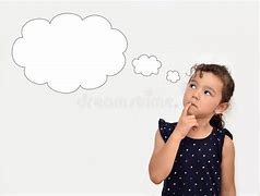 Image result for Girl with Thought Bubble