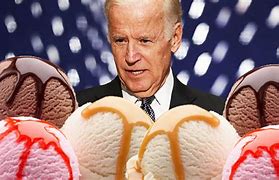 Image result for Joe Biden with Ice Cream Cone
