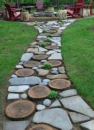 Image result for DIY Garden Pathway Ideas