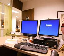 Image result for White Gloss Office Desk
