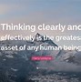 Image result for Thinking Clearly Quotes Pinterest