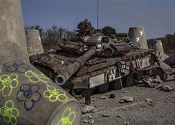 Image result for Destroyed Tank Ukraine