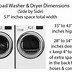 Image result for Double Stack Washer Dryer Vent Measurement