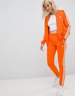 Image result for Adidas Pants Black Orange