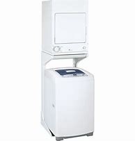 Image result for Apartment Size Washer and Dryer Stackable in Stainless Steel