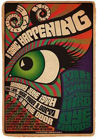 Image result for 60s Psychedelic Concert Posters