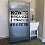Image result for Organize Upright Freezer