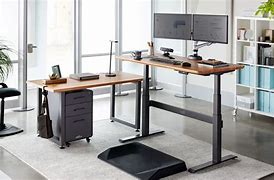 Image result for Standing Desk Home Office Layout Ideas