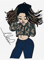Image result for Cute Crop Top Girl Drawing