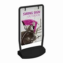 Image result for Swing Arm Hall Sign Hangers
