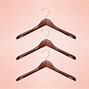 Image result for Best Wooden Shirt Hangers