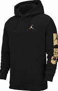 Image result for Air Jordan Gold and Black Sweatshirt