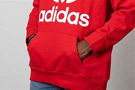 Image result for Red Adidas Sweatshirt Youth