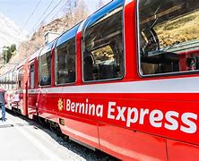 Image result for Bernina Express Train Switzerland